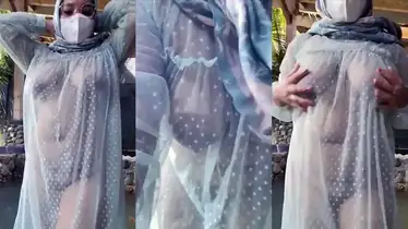 Bokep Jilbab Baju Transparan Outdoor Amatir