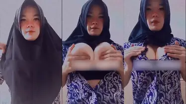 Bokep Jilbab Nabilah Toge Remas Ganas
