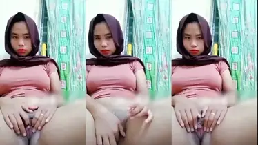 Remaja Jilbab PAP Colmek Muncrat Buat Pacar